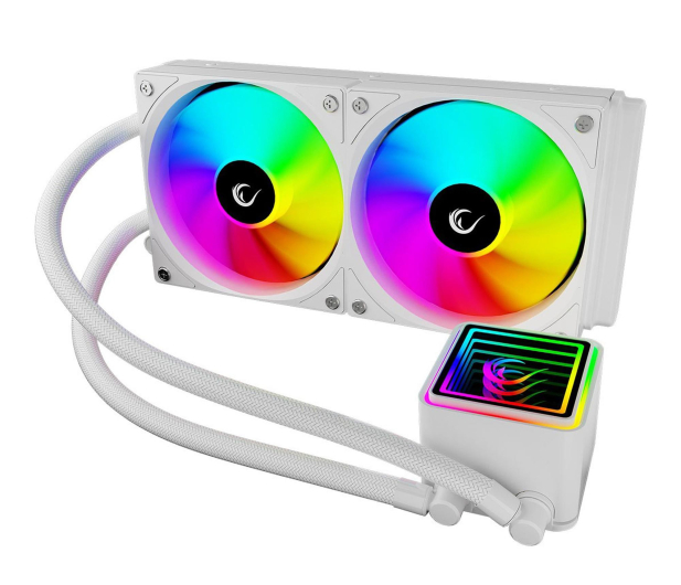 Rampage INFINITE V240 White 2x120mm - 1486828 - zdjęcie 2